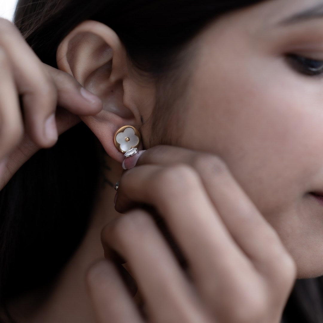 Clover Drop Earring