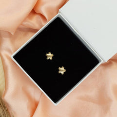 Blooming Flower Button Earring