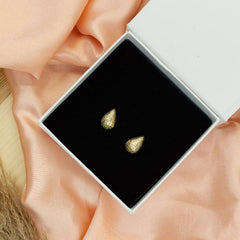 Water Drop Golden Earring