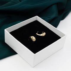 Half Hoop Golden Earring