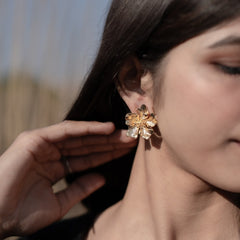 Floral Gleam Earring