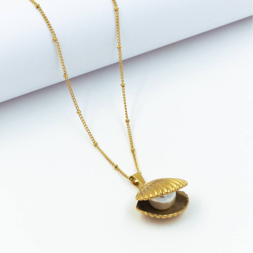 Pearl x Shell Necklace