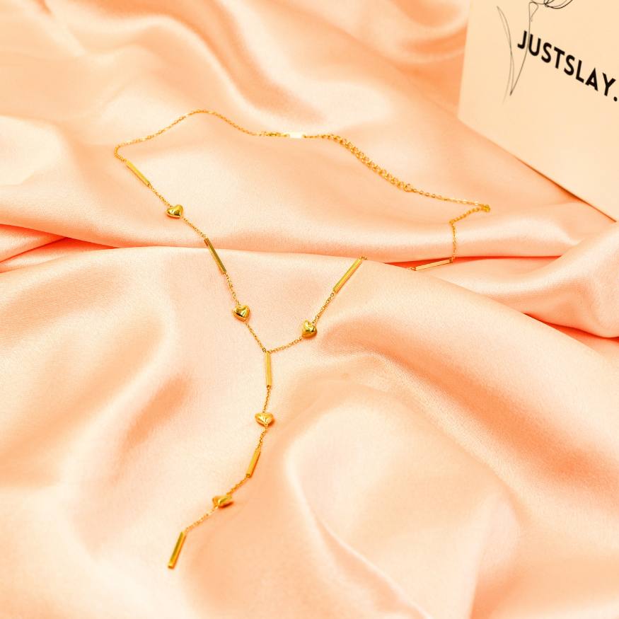 Heart Shape Long Necklace