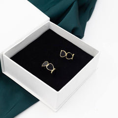 Heart Shaped Hoop Earrings