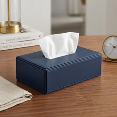 Premium Vegan Leather Tissue Holder