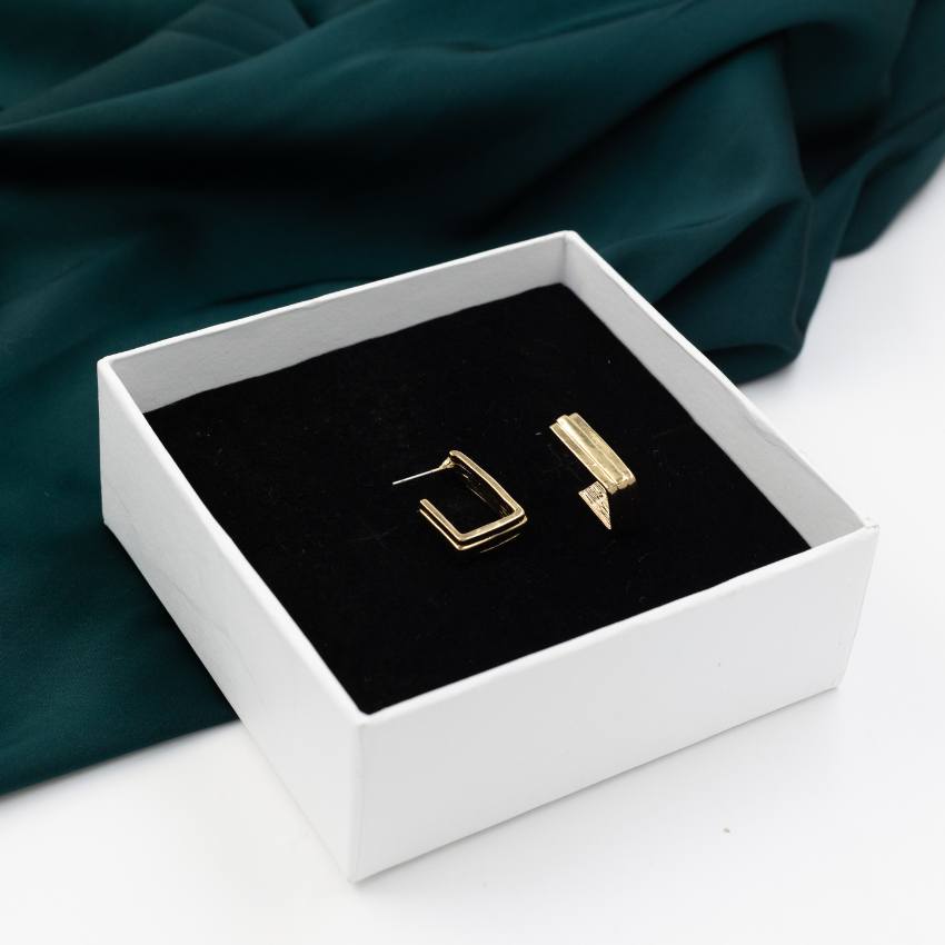 GeoHoop Earring
