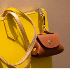 Mini Vegan Leather Coin Bag