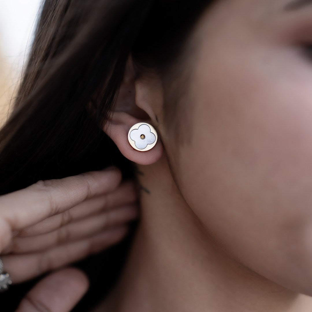 Clover Drop Earring