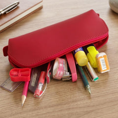 The Linear Ledger Vegan Leather Pouch