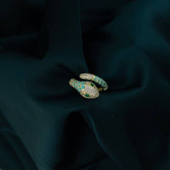 Serpant Green Ring
