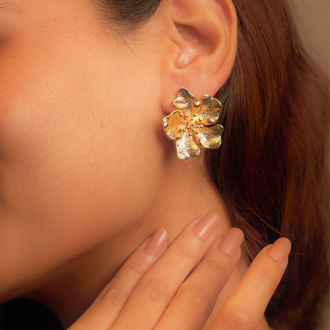 Floral Gleam Earring