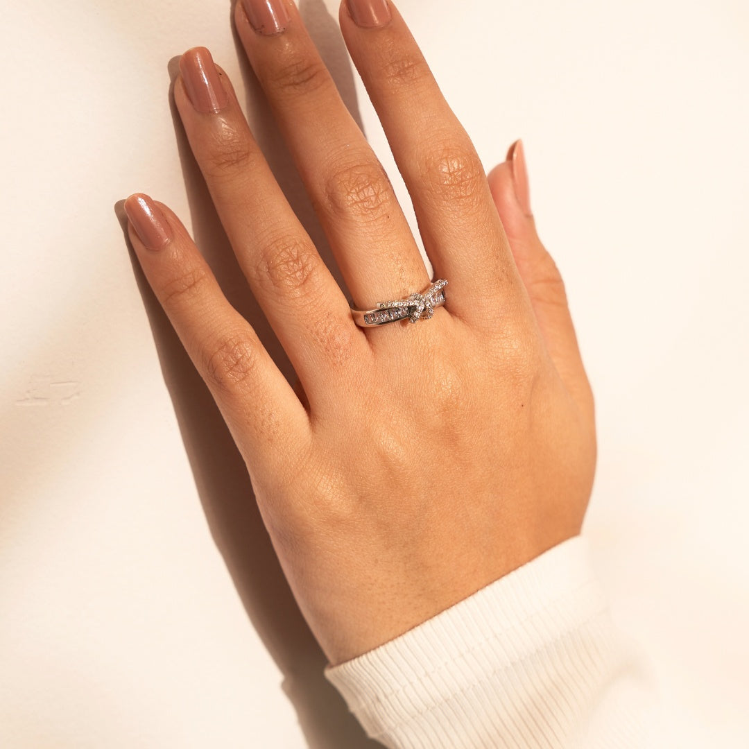 Amour Ribbon Ring
